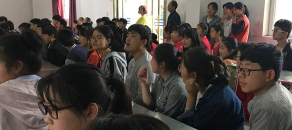 湖滨区中等职业教育学校   举办职业教育“宣传周”活动